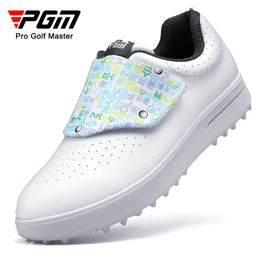 PGM Kids Golf Shoes Waterproof Anti-skid and Wear-resistant Children's Sneakers Boys Girls Sports Shoes XZ250