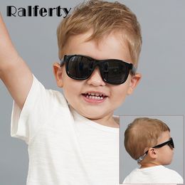 Ralferty Flexible Newborn Children's Glasses Sunglasses Girl Boy Polarised UV400 Protection 0-2 Years Baby Infant Shades Oculos