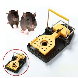 Other Home Garden 4pcs Pack MS Reusable Mouse Trap Rat Killer Household Rodent Trap Mousetrap Rat Trap Garden Buildings Pest Control Product 230721