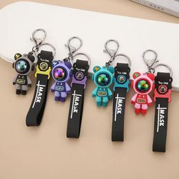 Exquisite Little Bear Keychain Personalised Toy Cartoon Male and Female Car Key Pendant Bag Pendant Doll