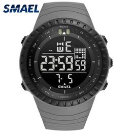 SMAEL Brand New Electronics Watch Analog Quartz Wristwatch Horloge 50 Meters Waterproof Alarm Mens Watches kol saati 1237273W