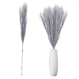 Decorative Flowers Small Pampas Grass Decor Fake Reed Wedding Fall Home INS Simulation Add Warm Cosy