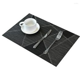 Table Mats High-end Creative Dining Stylish Geometric Shapes Home Simple Rectangular Place 30X45CM