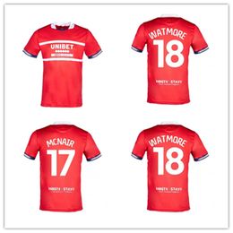 23 24 MidDLesBROUM Men's and Children's Stadium Football Shirts 23 24 Maillot Foot ROBERTS GOOCH STEWART DIALLOH Stadium Shirts