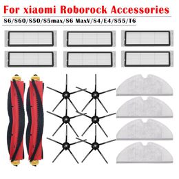 Feeding for Roborock S5 Max S6 Maxv Accessories Main Brush Mop Rag Hepa Philtre Replacement Xiaomi Robot S6 Pure S50 Vacuum Cleaner Parts