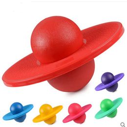 Alto rimbalzo Space Balance Jump Board Ball Gonfiabile Toy Yoga Ball Rock Hopper Pogo Jumping Esercizio Bounce Fitness ball