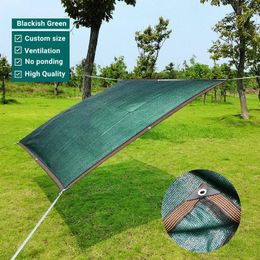 Kits Green Fence Privacy Screen Heavy Duty Fencing Mesh Shade Net with Bindings and Grommets for Outdoor Yard Wall Garden Backyard