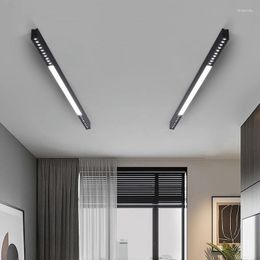 Ceiling Lights Living Room Without Main Lamp Surface Mounted Magnetic Bedroom Dining Aisle Corridor Long Strip LED Balcony