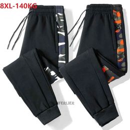 Mens Jeans plus size 10XL 150kg summer men camouflage pants casual sports sweatpants elasticity out door pencil 230721