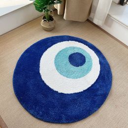 Carpet LAKEA Fluffy Circle Rug Plush Comfortable Handmade Bedroom Ultra Soft and High Quality for Halloween 230721