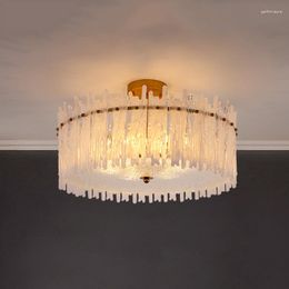 Chandeliers Lights Living Room Luxury Crystal Ceiling For Home Modern Minimalist Bedroom Decoration Led Indoor Lighting
