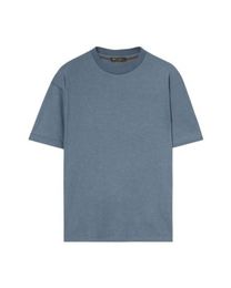 Designer Men T Shirt Breathable Loro Piana Men's Blue Sunset Philion Jersey Cash T-shirt Short Sleeves Tops Summer Tshirt