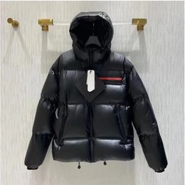 Mens Jacket Women Down hooded Warm Parka Men Down Jacket Letter Parka Coat Windbreaker Winter Fashion For male couples Tops Outwear Multiple Colour