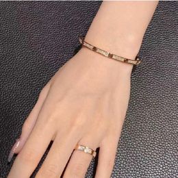 Screwdriver bracelet designer Full Sky Star Bracelet gold diamond luxury Advanced materials Jewellery width hidden inlay bracelet womens Diamond