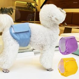 Dog Apparel Pet Sanitary Diaper Super Absorbent Leakproof Quick-Drying Fasten-Tape Puppy Physiological Pants Female Panties Supplies