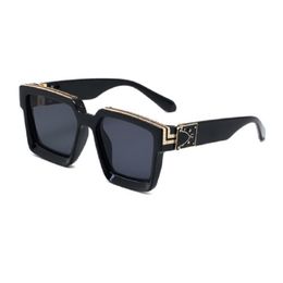 2023 New Retro Sunglasses For Men And Women Fashion Street Shooting Square Big Frame Sun glasses