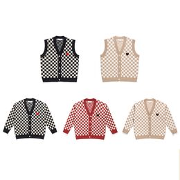 2023 Nuovo design con scollo a V Cardigan giacca in maglia Uomo Donna Moda Casual giacche da uomo Giacca da amante Coppia giacca in maglia Taglia S - XL