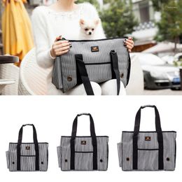 Cat Carriers Portable Pet Carrier Dog Bags Car Travel Handbag Shoulder Bag For Cats Dogs Kennel Supplies