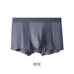 Underpants Modal Men's Underwear Male's Mesh Breathable Nude Air-conditioning Pants No Trace Antibacterial Crotch Boxer Panties