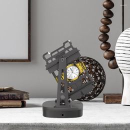 Table Clocks Watch Winder Electric Machine Automatic Watches Exquisite Structure Display Thanksgiving Living Room Home Decor