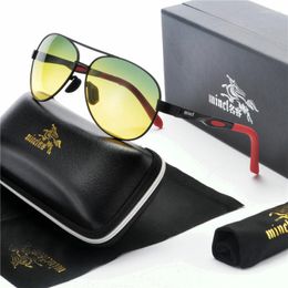 Sunglasses 2023 Arrival Aluminium Alloy Men Polarised Lens UV400 Vintage Eyewear Accessories Sun Glasses For Male NX