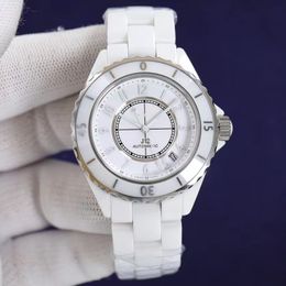 Men's and women's high quality ceramic automatic watch 38 mm sapphire exclusive movement Super glow-in-the-dark factory produces perfect details of the luxury watch