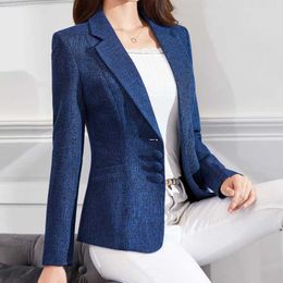 Women's Suits Blazers Fashion Women Blazers Jackets Work Office Lady Suit 2022 Slim Single Breasted Business Female Blazer Coats Formal Veste Femme L230724