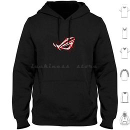 Men's Hoodies Asus Rog Gamer Long Sleeve Gaming Game Pc Rtx 3080 3090 Strix