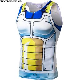 Men's Tank Tops 3D Anime Men Vest singlet Tees Waistcoat Fitness Male Bodybuilding Clothing Streetwear ZOOTOP BEAR 230721