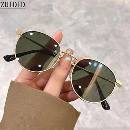 Sunglasses Oval Women 2023 Luxury Shades Vintage Fashion Glasses Retro Lunette De Soleil Femme Gafas Sol Mujer Lentes Bril