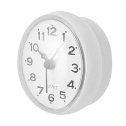 Wall Clocks Hanging Operated Clock Waterproof Black Small Digital Silent Bathroom Timer