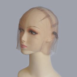 Wig Caps Full Transparent Swiss Lace Wig Cap For Making Full Lace Wigs With Adjustable Strap Custom Your Own Style Hairnet 230724