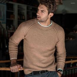 Men's Sweaters Men Casual Khaki Oversized Sweater Long Sleeve Pullover Knitted Plus Size Xxxl Boys Grey Streetwear Knit Top Knitwear