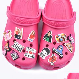 Shoe Parts Accessories Wholesale Clog Charms Custom Pvc Rubber For Sandals Kids Gifts Drop Delivery Otpgo