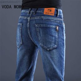 Men's Jeans Autumn Summer Denim Jeans Men Straight Stretch Regular Jeans for Man Black Classic Vintage Mens Pant jeans Big Size 29-38 40 L230724