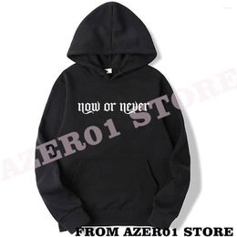 Men's Hoodies XPLR Colby Brock Horns Merch Winter Men/Women Hooded Sweatshirt Logo Halloween Cosplay Long Sleeve