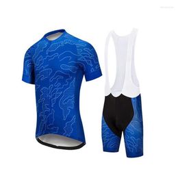 Racing Sets MTB Uniform Bike Clothing 2023 Cycling Jerseys With 20D Bib Shorts Quick Drying Bicycle Men's Short Sleeve Cycle Suits
