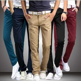 Men's Jeans 2023 CHOLYL Spring Autumn Casual Pants Men Cotton Slim Fit Chinos Fashion Trousers Male Brand Clothing Plus Size 8 Colour1 L230724