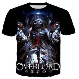 Overlord T Shirts Men/women 3D Overlord Printed T-shirt Fashion Casual Harajuku Style T-shirt Trendy Streetwear Tops