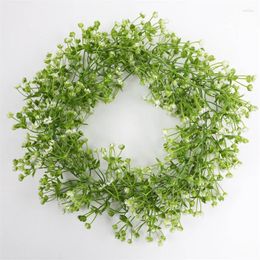 Decorative Flowers 175CM Artificial Baby Breath Flower Vines Real Touch Gypsophila Garland Wedding Party Decoration Home Arch Indoor Outdoor