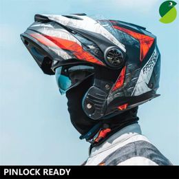 Motorcycle Helmets Faseed Modular Helmet Filp-up Full Face Motocross Endure Touring Cascos Moto Adventure Capacete