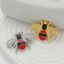 Cute Insect Bee Brooch Suit Lapel Pin Women Men Bee Brooches for Gift Party