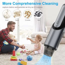 Price Lowest GOOFIT 2600mAh Rechargeable Handheld Cordless Powerful Suction Portable Wireless Car Vacuum Cleaner