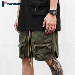 Men's Shorts Summer Outdoor Sports Fashion Multi Pocket Waterproof Quick Drying Cargo Pants Large Loose Casual Short Pant