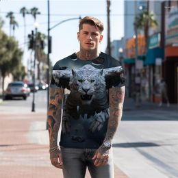 Men's T Shirts Summer -shirts Flying Tiger 3D Print -shirt Funny Style Fashion Trend