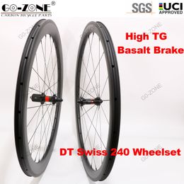 Bisiklet Tekerlekleri 700C Karbon Novatec Powerway DT Cincher Tubeless High Tg Tekerlek Seti Basalt Fren Jant V Yolu 230721