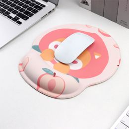 Silicone Wrist Guard Mousepad Creative Colored Memory Cotton Mouse Keyboard 3D Hand Holder Thickened Office Comfort