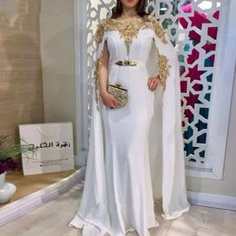 Black Moroccan Kaftan Evening Dresses Lace Appliques Women Arabic Muslim Special Occasion Formal Party Gowns prom dresses283k