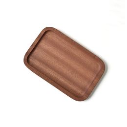 Cool Colourful Smoking Natural Wood Portable Preroll Scroll Roll Rolling Cigarette Tray Holder Dry Herb Tobacco Roller Easy Grinder Handpipes Machine Wooden Plate