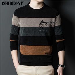 Men's Sweaters COODRONY Autumn Winter Soft Warm Knitted Chenille Sweater Men Clothing Streetwear Fashion New Arrival Wool Pullover Jersey C1375 T230724